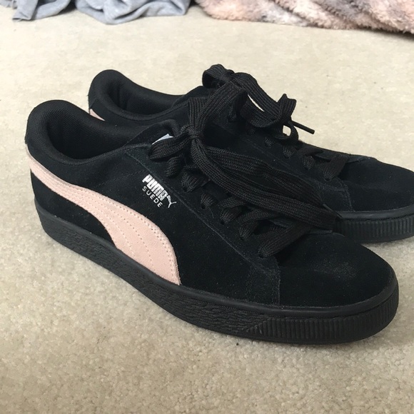 black puma shoes